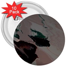 Jade Sky 2 3  Buttons (10 Pack)  by WILLBIRDWELL