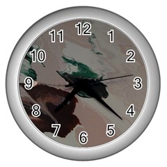 Jade Sky 2 Wall Clock (silver)