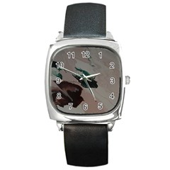 Jade Sky 2 Square Metal Watch