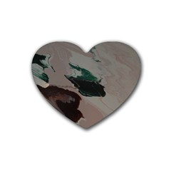 Jade Sky 2 Rubber Coaster (heart) 