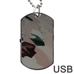 Jade Sky 2 Dog Tag Usb Flash (two Sides)