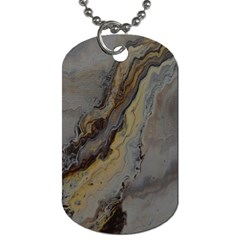 Gold Seam Dog Tag (two Sides) by WILLBIRDWELL