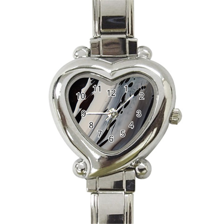 ORION S BELT Heart Italian Charm Watch