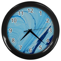 Spiral Wall Clock (black) by WILLBIRDWELL