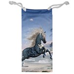 Wonderful Wild Fantasy Horse On The Beach Jewelry Bag Front