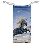 Wonderful Wild Fantasy Horse On The Beach Jewelry Bag Back