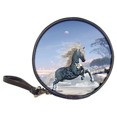 Wonderful Wild Fantasy Horse On The Beach Classic 20-cd Wallets by FantasyWorld7