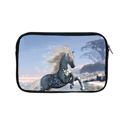 Wonderful Wild Fantasy Horse On The Beach Apple Macbook Pro 13  Zipper Case by FantasyWorld7