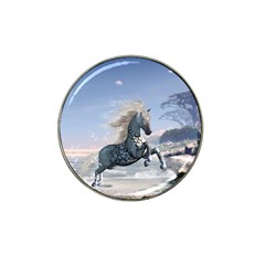 Wonderful Wild Fantasy Horse On The Beach Hat Clip Ball Marker (4 Pack) by FantasyWorld7