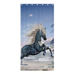 Wonderful Wild Fantasy Horse On The Beach Shower Curtain 36  X 72  (stall)  by FantasyWorld7