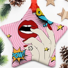 Pop Art   Ornament (star) by Valentinaart