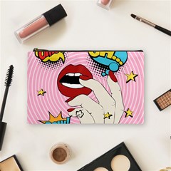 Pop Art   Cosmetic Bag (medium) by Valentinaart