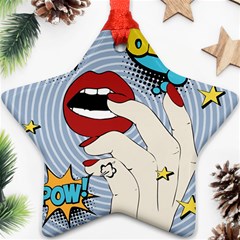 Pop Art   Ornament (star) by Valentinaart