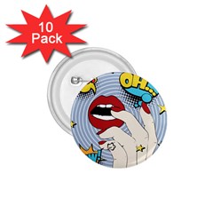 Pop Art   1 75  Buttons (10 Pack)