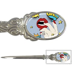 Pop Art   Letter Opener by Valentinaart