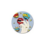 Pop Art   Golf Ball Marker (10 pack) Front