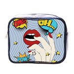 Pop Art   Mini Toiletries Bag (One Side) Front