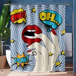 Pop Art   Shower Curtain 60  x 72  (Medium)  60 x72  Curtain