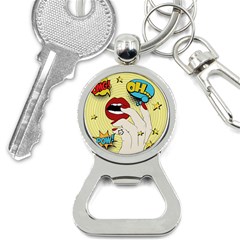 Pop Art   Bottle Opener Key Chains by Valentinaart