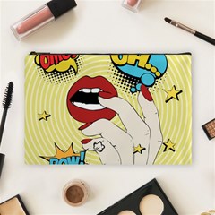 Pop Art   Cosmetic Bag (large) by Valentinaart