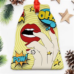 Pop Art   Ornament (bell) by Valentinaart