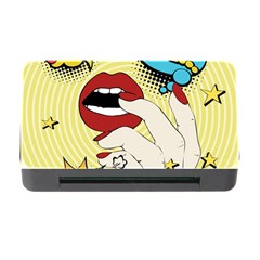 Pop Art   Memory Card Reader With Cf by Valentinaart