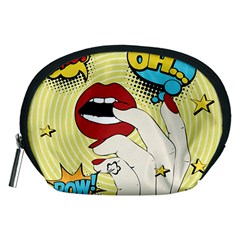 Pop Art   Accessory Pouch (medium) by Valentinaart