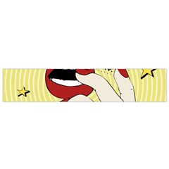 Pop Art   Small Flano Scarf by Valentinaart