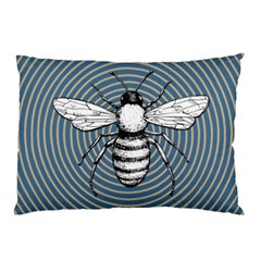 Pop Art  Bee Pillow Case by Valentinaart