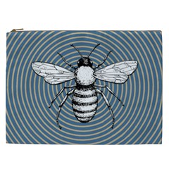 Pop Art  Bee Cosmetic Bag (xxl) by Valentinaart