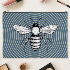 Pop Art  Bee Cosmetic Bag (xxxl) by Valentinaart