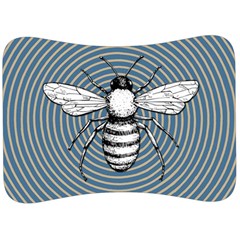 Pop Art  Bee Velour Seat Head Rest Cushion by Valentinaart