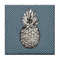 Pop Art  Pineapple  Tile Coasters by Valentinaart