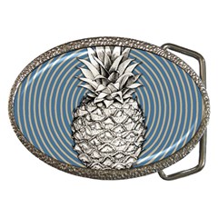 Pop Art  Pineapple  Belt Buckles by Valentinaart