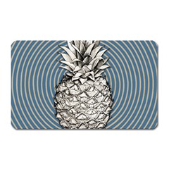 Pop Art  Pineapple  Magnet (rectangular) by Valentinaart