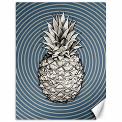 Pop Art  Pineapple  Canvas 18  X 24  by Valentinaart