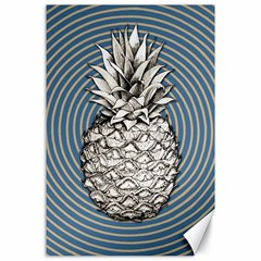 Pop Art  Pineapple  Canvas 24  X 36  by Valentinaart