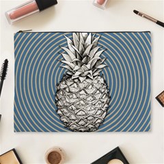 Pop Art  Pineapple  Cosmetic Bag (xl) by Valentinaart