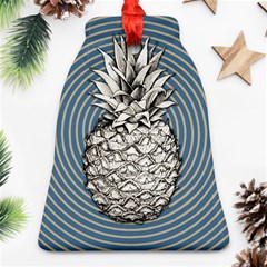 Pop Art  Pineapple  Ornament (bell) by Valentinaart