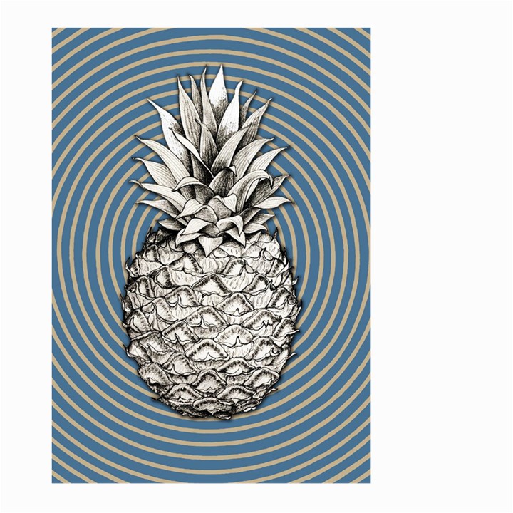 Pop Art  Pineapple  Large Garden Flag (Two Sides)