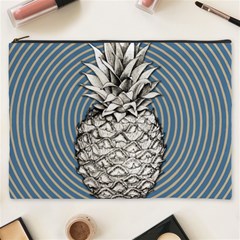 Pop Art  Pineapple  Cosmetic Bag (xxxl) by Valentinaart