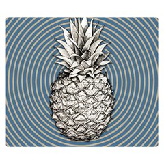 Pop Art  Pineapple  Double Sided Flano Blanket (small)  by Valentinaart