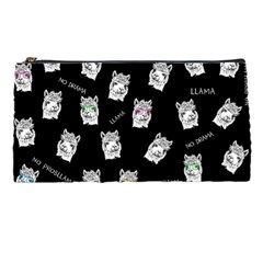 Llama Pattern Pencil Cases by Valentinaart