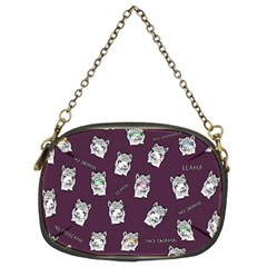 Llama Pattern Chain Purse (two Sides) by Valentinaart