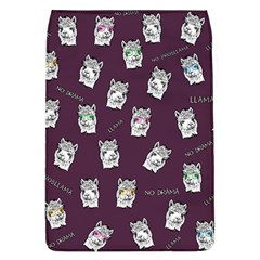 Llama Pattern Removable Flap Cover (l) by Valentinaart