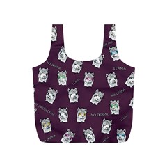 Llama Pattern Full Print Recycle Bag (s) by Valentinaart