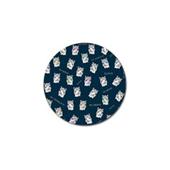 Llama Pattern Golf Ball Marker (4 Pack) by Valentinaart