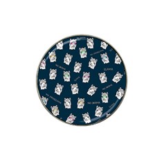 Llama Pattern Hat Clip Ball Marker (10 Pack) by Valentinaart