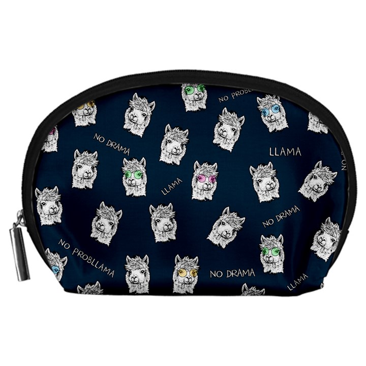 Llama pattern Accessory Pouch (Large)