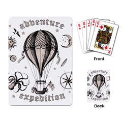 Vintage Adventure Expedition Playing Cards Single Design